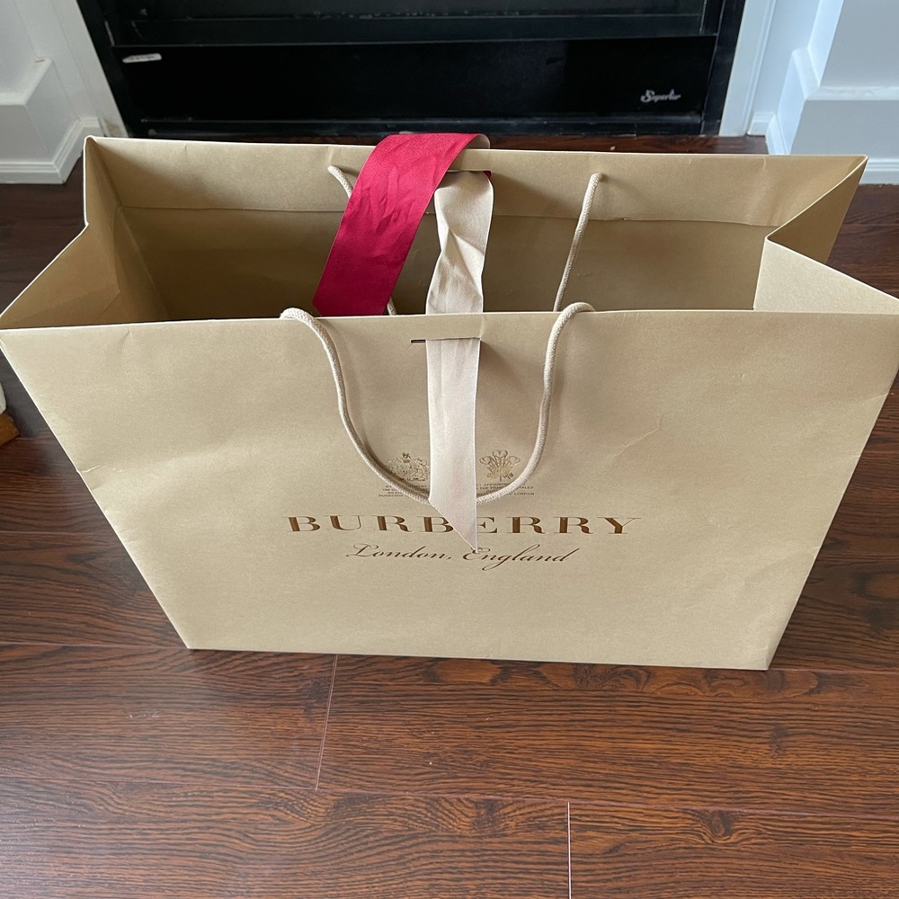 Burberry Paper Bag - Picture 3 of 4